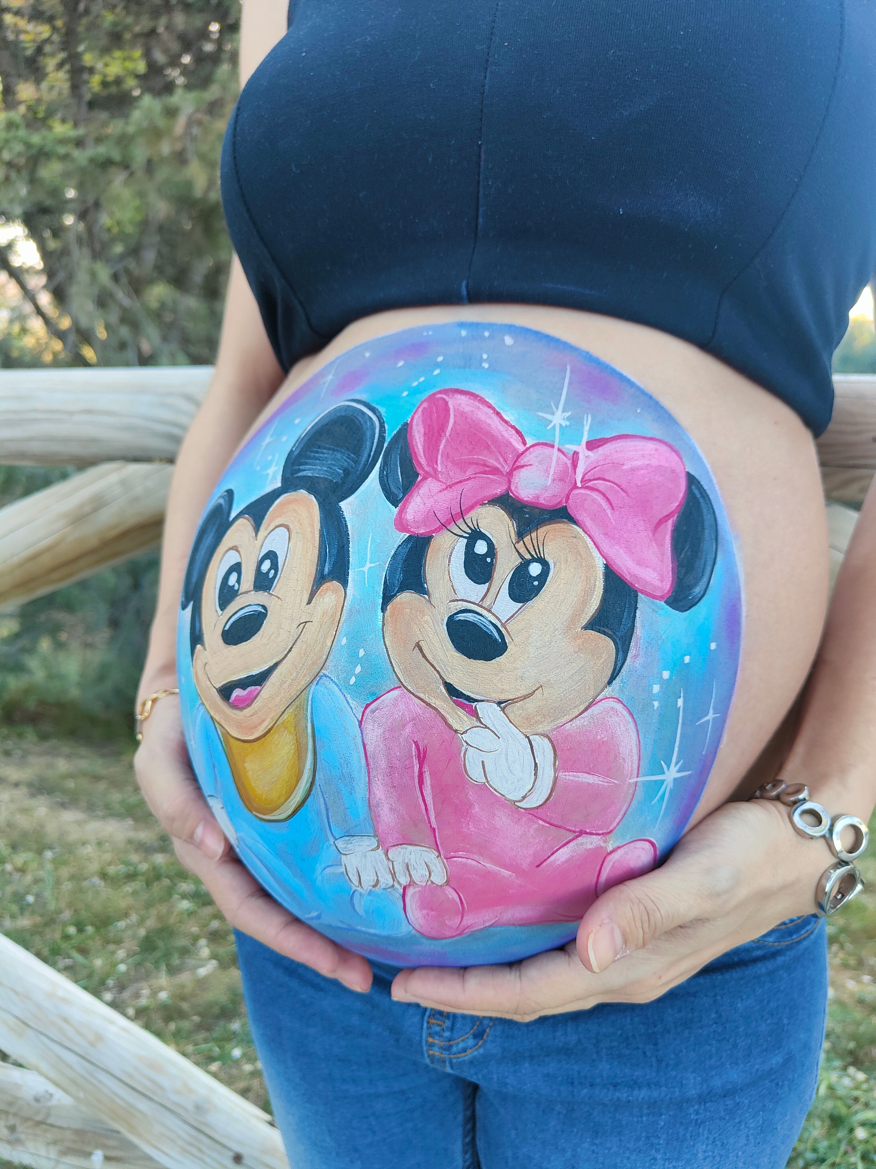 Mickey y Minnie mouse