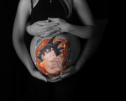 Bellypainting gocku