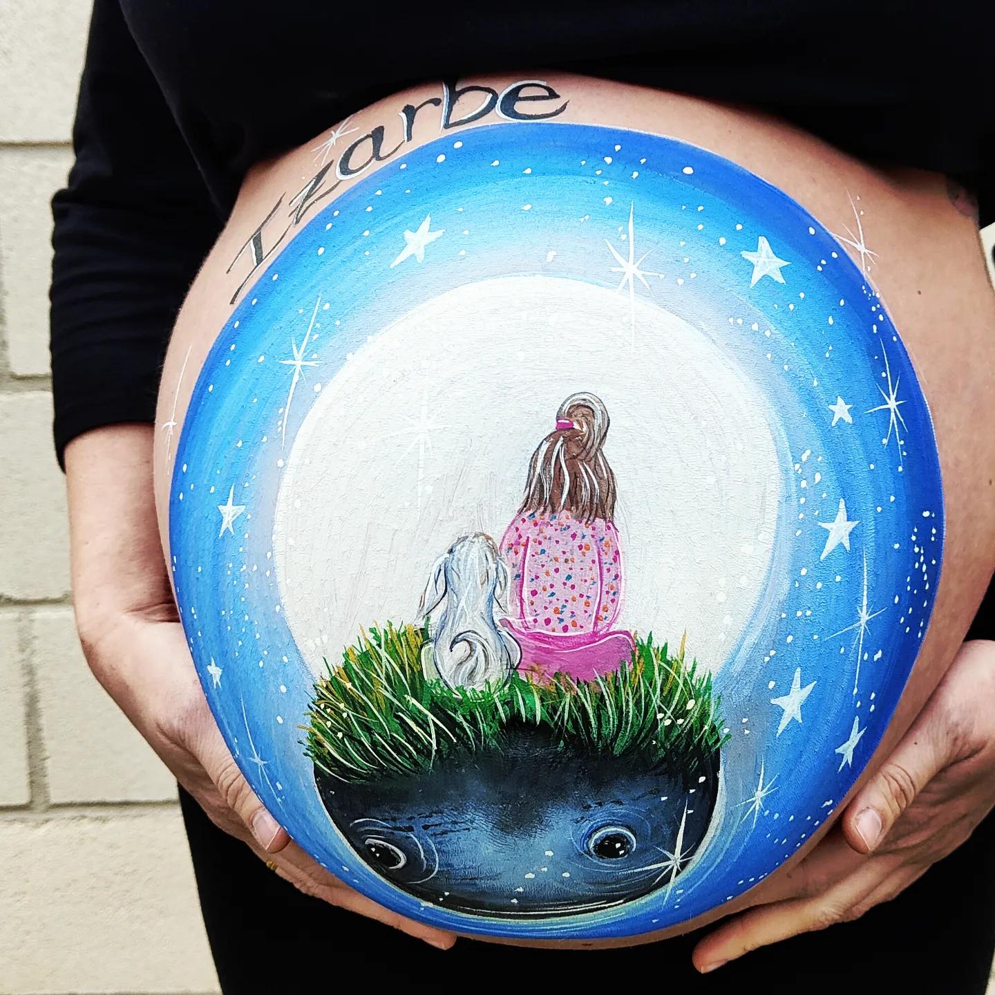 Diseño de bellypainting principito