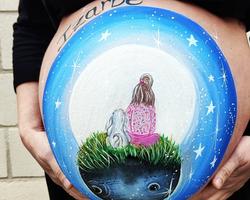 Diseño de bellypainting principito