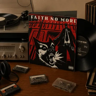 FAITH NO MORE KING FOR A DAY FOOL FOR A LIFETIME 2LP