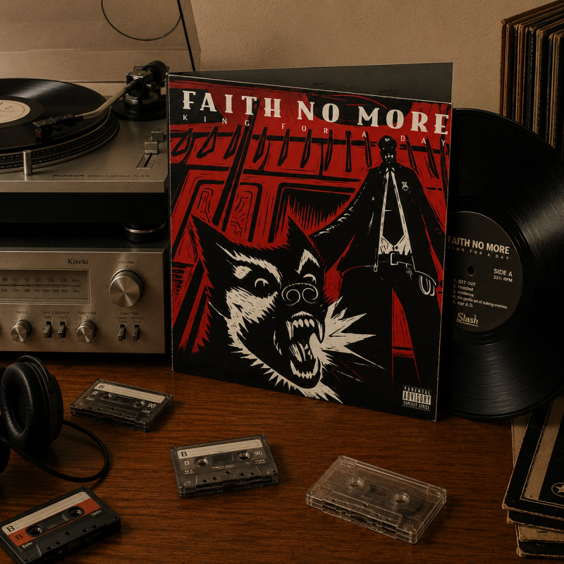 FAITH NO MORE KING FOR A DAY FOOL FOR A LIFETIME 2LP