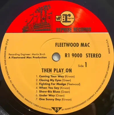 FLEETWOOD MAC THEN PLAY ON LP