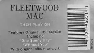 FLEETWOOD MAC THEN PLAY ON LP