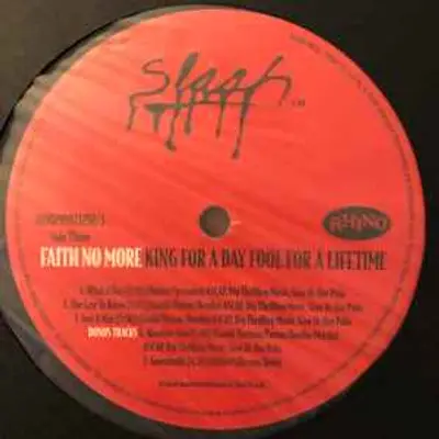 FAITH NO MORE KING FOR A DAY FOOL FOR A LIFETIME 2LP