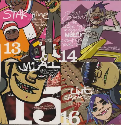 GORILLAZ GORILLAZ 2LP