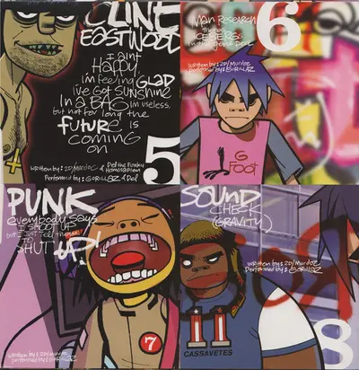 GORILLAZ GORILLAZ 2LP