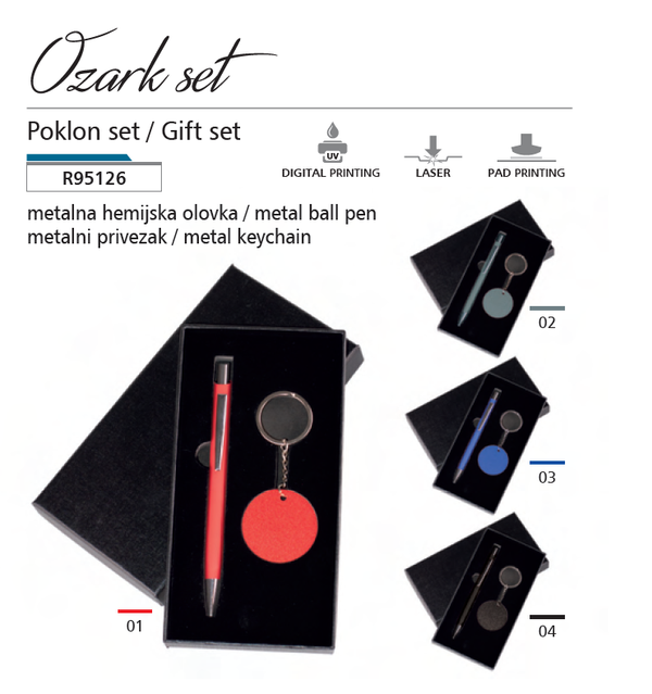 OZARK SET-PLAVI