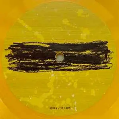 ED SHEERAN SUBTRACT LIMITED YELLOW VINYL LP