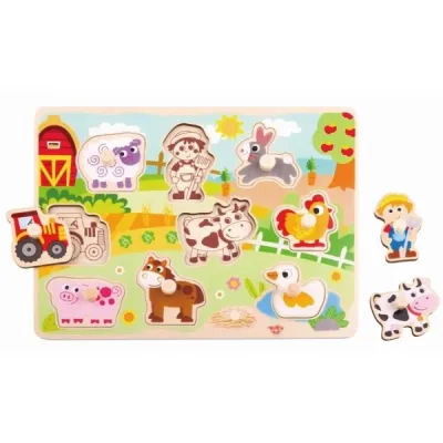 DRVENE PUZZLE FARMA TY858