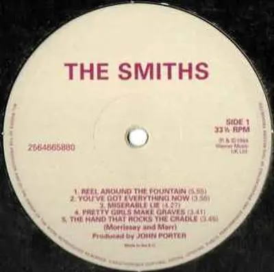 THE SMITHS THE SMITHS VINYL