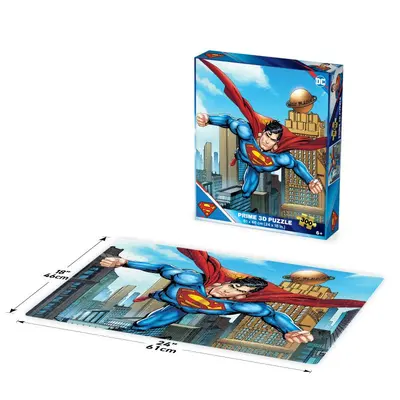 PUZZLE 3D 300 PCS DC COMICS SUPERMAN 61x46cm