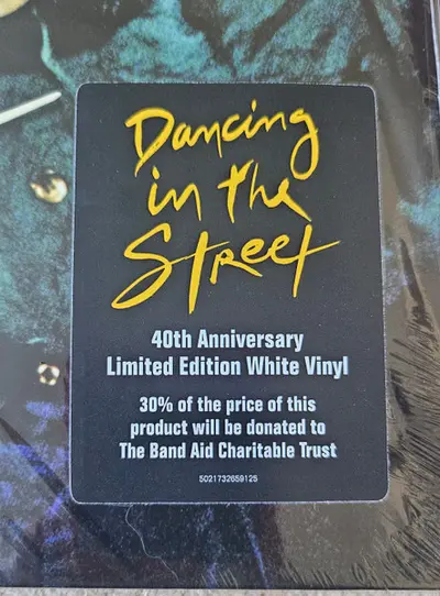DAVID BOWIE & MICK JAGGER DANCING IN THE STREET E.P. VINYL