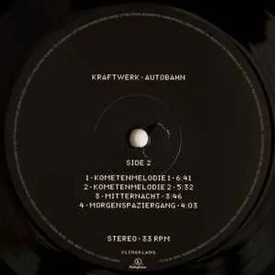 LRAFTWERK AUTOBAHN 2009 DIGITAL REMASTER VINYL