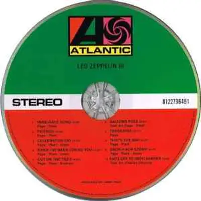 CD LED ZEPPELIN III