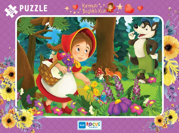 PUZZLE LITTLE RED RIDING HOOD 72 PCS