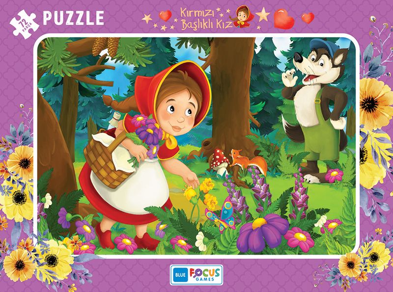 PUZZLE LITTLE RED RIDING HOOD 72 PCS