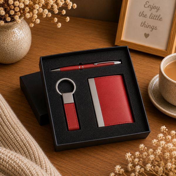 GIFT SET TRIDENT SET-CRVENI