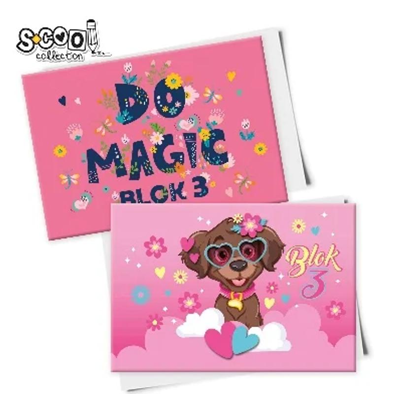 BLOK ZA CRTANJE  BROJ 3 DEVOJČICE