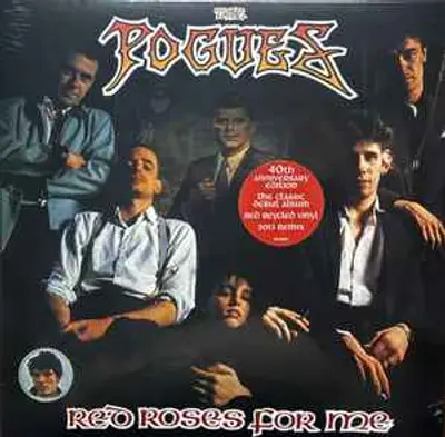 THE POGUES RED ROSES FOR ME LIMITED RED VINYL