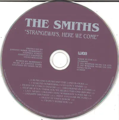 CD STRANGEWAYS HERE WE COME