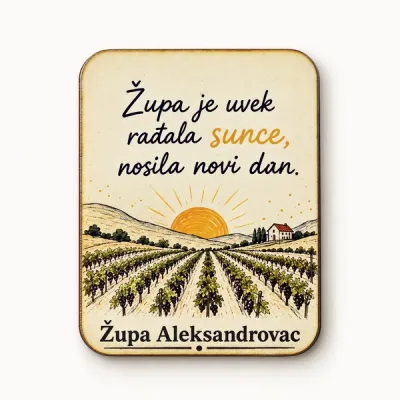 DRVENI MAGNET ZUPA NOVI 03