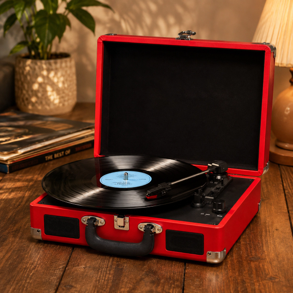 DENVER VPL-120 GRAMOFON CRVENI