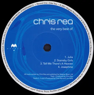 CHRIS REA THE VERY BEST OF 2LP