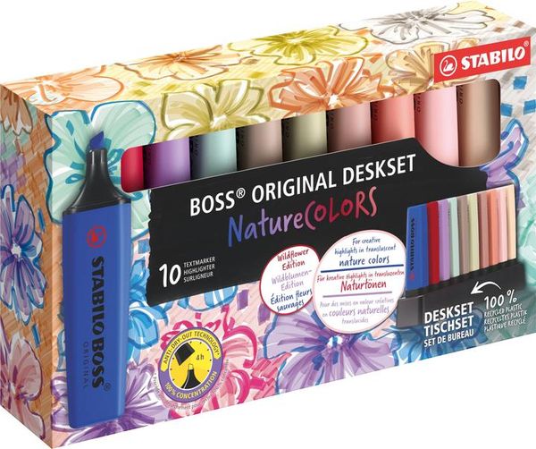 STABILO BOSS WILDFLOWER 1/10