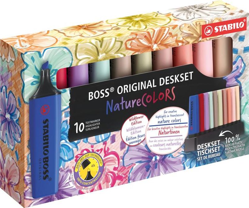 STABILO BOSS WILDFLOWER 1/10