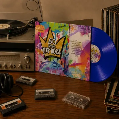 RAZNI IZVOĐAČI 50 GODINA HIP HOPA TRANS BLUE VINYL