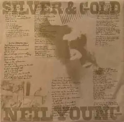 NEIL YOUNG SILVER AND GOLD VINYL