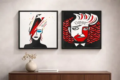 SLIKA DRVENA DEKORACIJA VELIKA 20x20