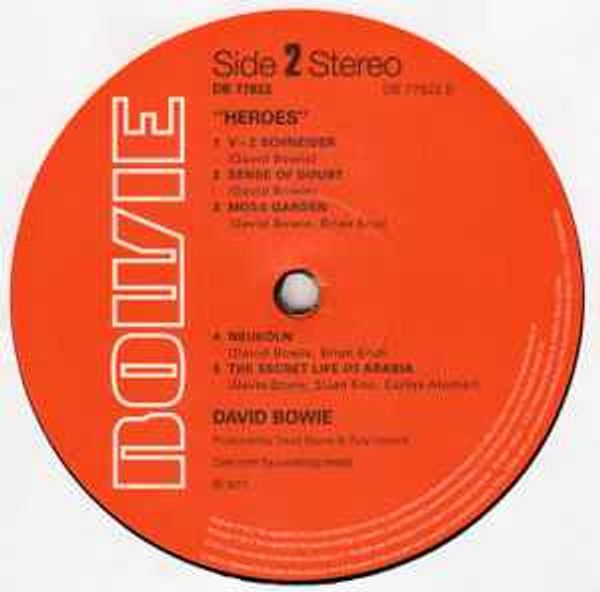 DAVID BOWIE HEROES VINYL