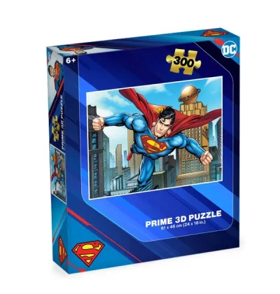 PUZZLE 3D 300 PCS DC COMICS SUPERMAN 61x46cm