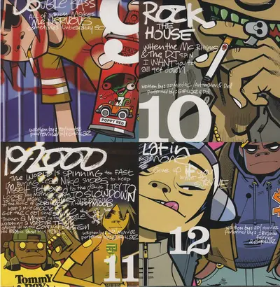 GORILLAZ GORILLAZ 2LP