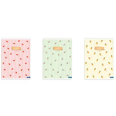 SVESKA A5 MP 52L LATAJN LASTVA PASTEL FRUITS