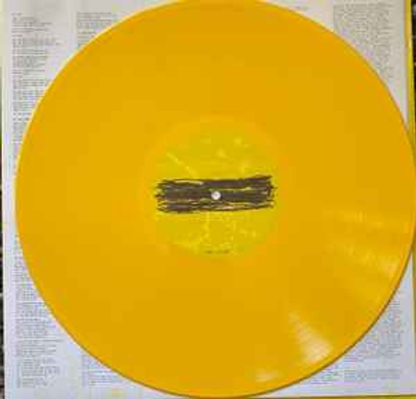 ED SHEERAN SUBTRACT LIMITED YELLOW VINYL LP