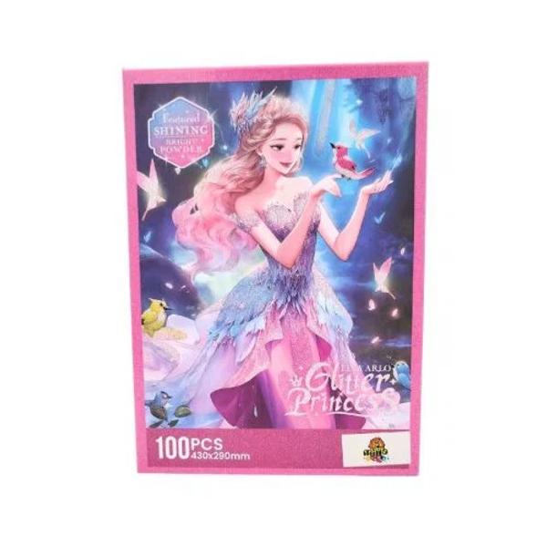 PUZZLE GLITTER PRINCESS LINA ARLO 100