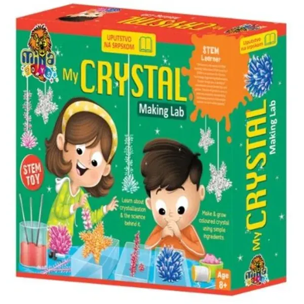 MOJA LABORATORIJA ZA PRAVLJENJE KRISTALA