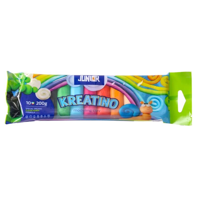 PLASTELIN KREATINO 10 BOJA