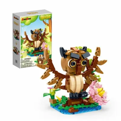 KOCKE OWL AND SMALL SQUIRREL 256pcs