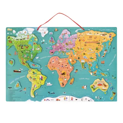 Pino Magnetna mapa sveta