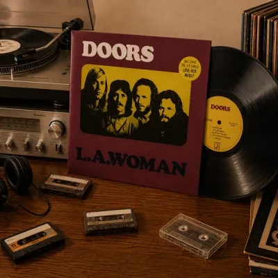 THE DOORS LA WOMAN LP