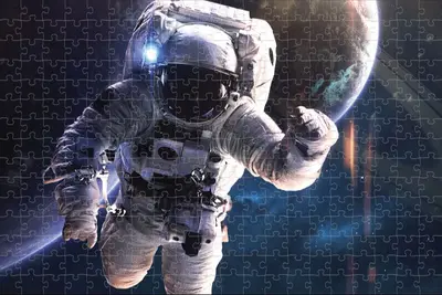 PUZZLE 3D 300 PCS SPACE 46x31cm