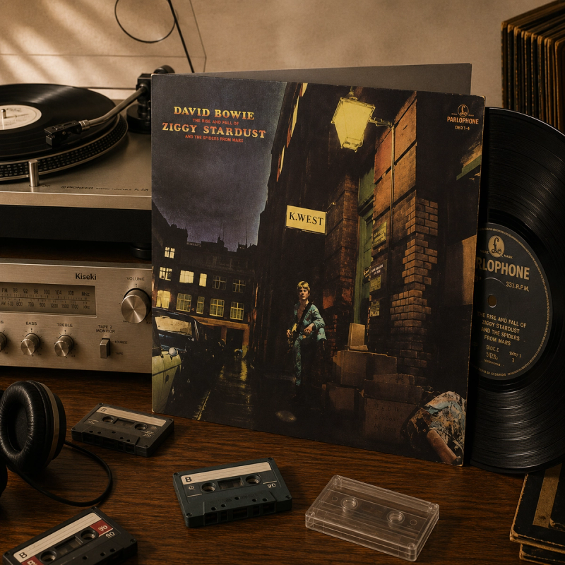 DAVID BOWIE THE RISE AND FALL OF ZIGGY STARDUST LP