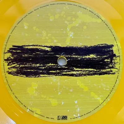 ED SHEERAN SUBTRACT LIMITED YELLOW VINYL LP