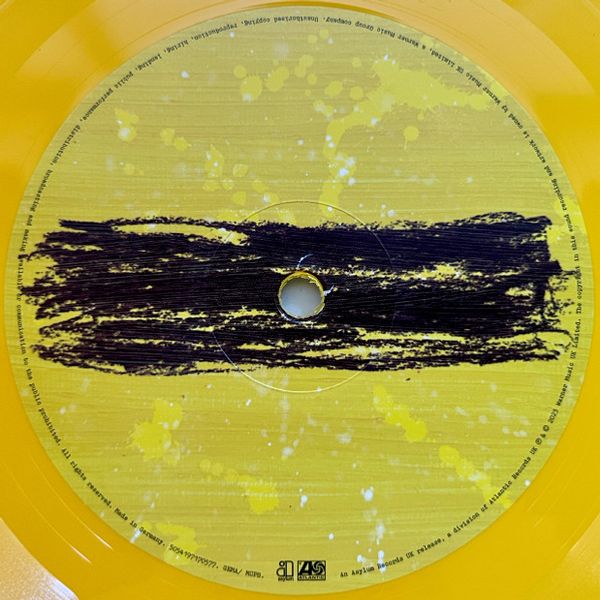 ED SHEERAN SUBTRACT LIMITED YELLOW VINYL LP