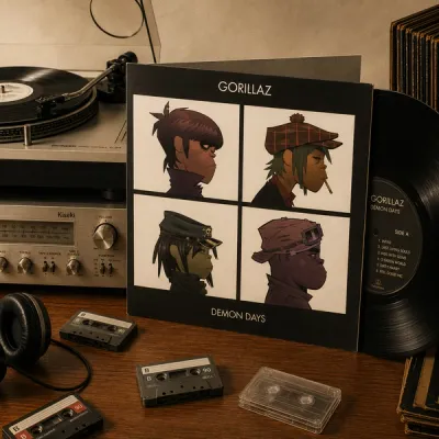 GORILLAZ DEMON DAYS 2LP