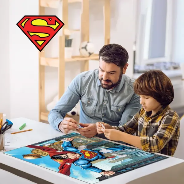 PUZZLE 3D 300 PCS DC COMICS SUPERMAN 61x46cm